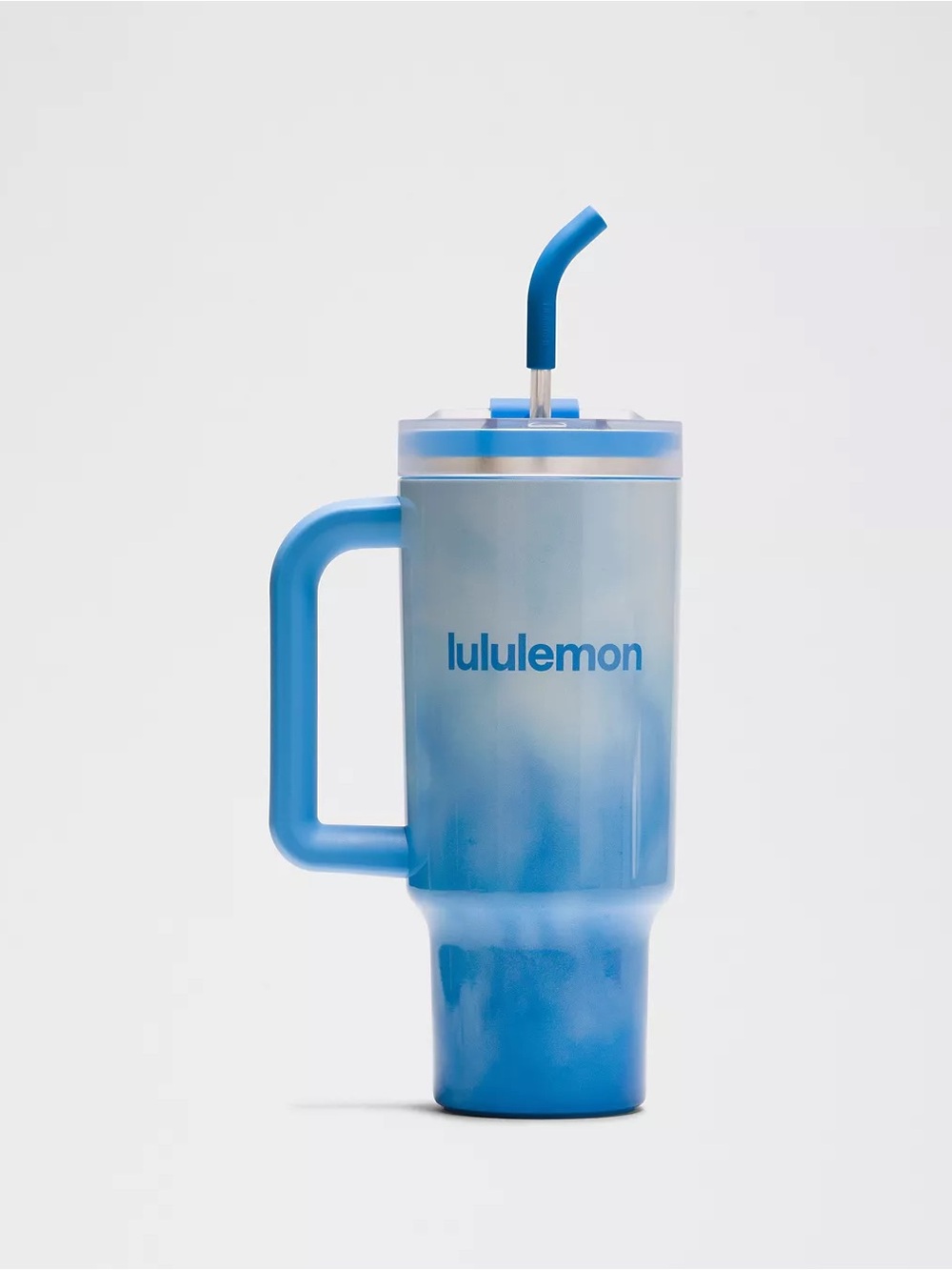 Lululemon 40oz Insulated Tumbler Blue Smoothie Multi NWT